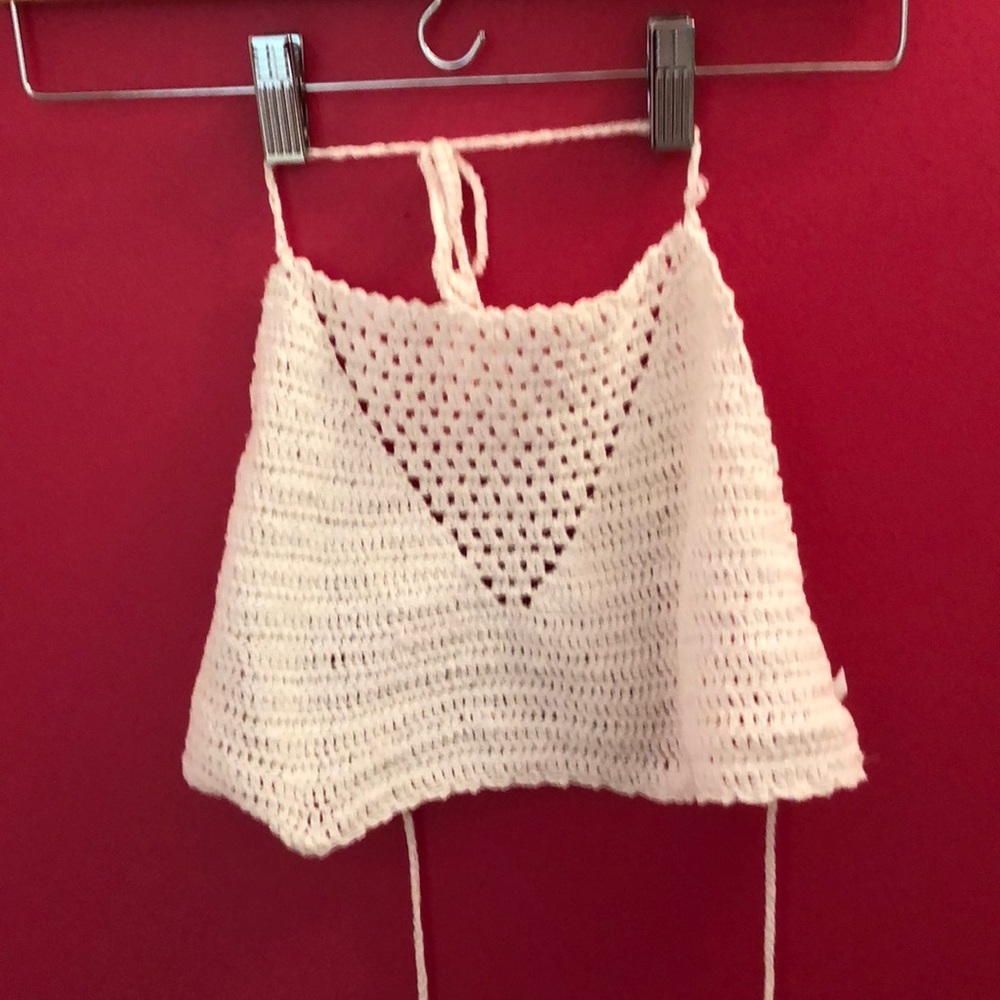 Crochet crop top